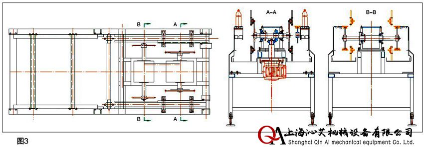 自動倒瓶殺菌機(jī)示意圖 自動倒瓶殺菌機(jī)示意圖